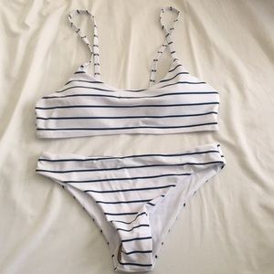Navy + White Brand New Bikini